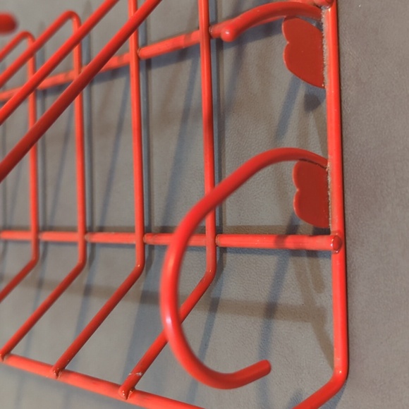 Vintage MCM Wire Elephant Children’s Red Book Magazine Vinyl Rack Storage Holder - Picture 10 of 12